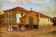 Benedito Calixto Capela da Graca oil painting on canvas